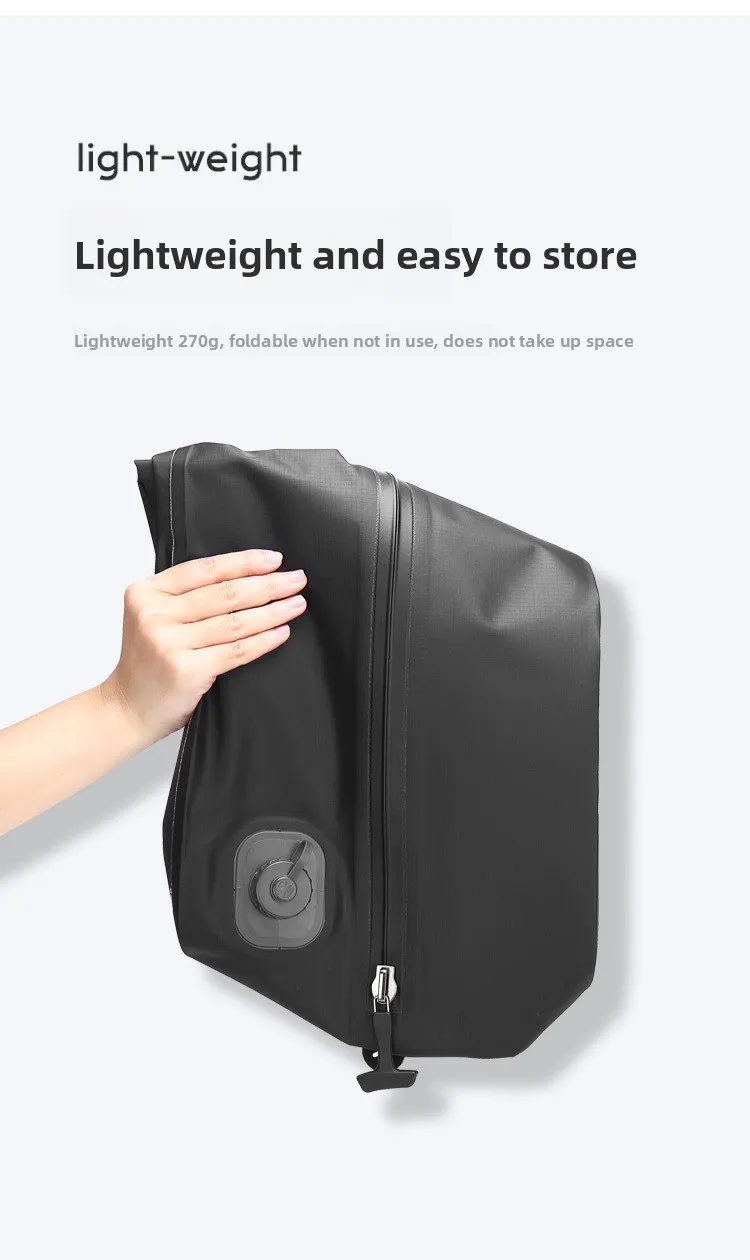 Automatic Vacuum Bag(Air Pump inside) Reusable Storage Bag Folding Outdoor Travel Compression Bag for Suitcases Backpack Luggage