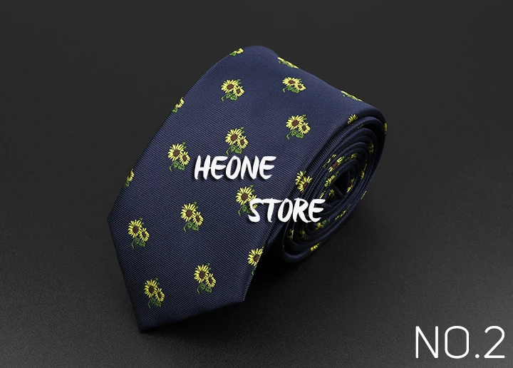 Trendy Design Men's Microfiber Jacquard Necktie Animal Plant Skull Flower Woven Tie Wedding Party Father's Day Birthday Gift