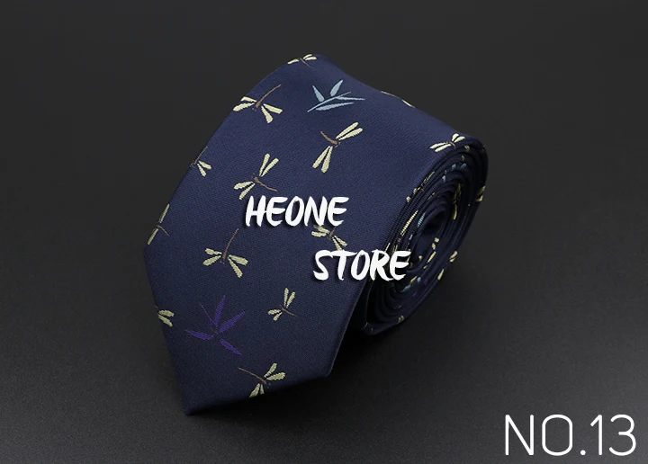 Trendy Design Men's Microfiber Jacquard Necktie Animal Plant Skull Flower Woven Tie Wedding Party Father's Day Birthday Gift