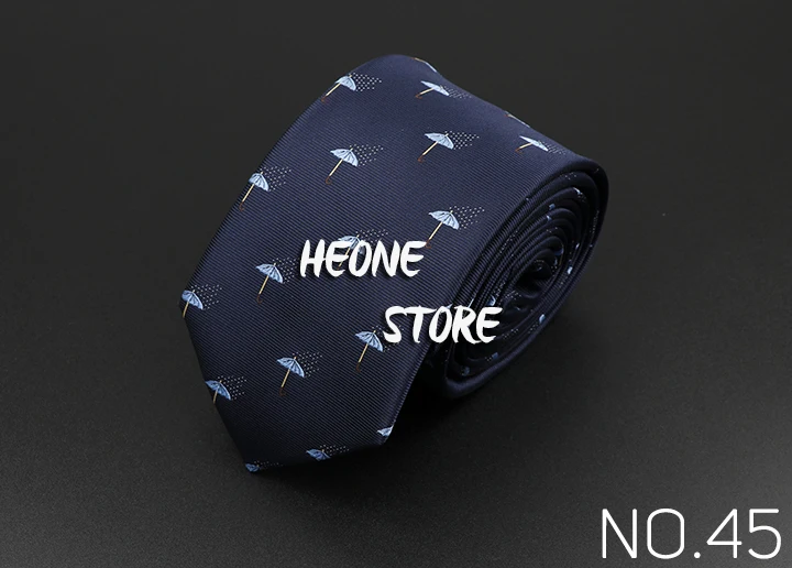 Trendy Design Men's Microfiber Jacquard Necktie Animal Plant Skull Flower Woven Tie Wedding Party Father's Day Birthday Gift