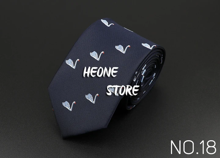 Trendy Design Men's Microfiber Jacquard Necktie Animal Plant Skull Flower Woven Tie Wedding Party Father's Day Birthday Gift