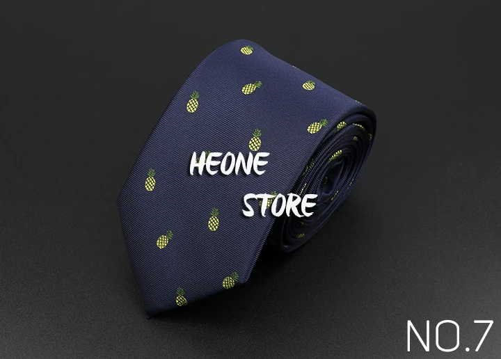 Trendy Design Men's Microfiber Jacquard Necktie Animal Plant Skull Flower Woven Tie Wedding Party Father's Day Birthday Gift