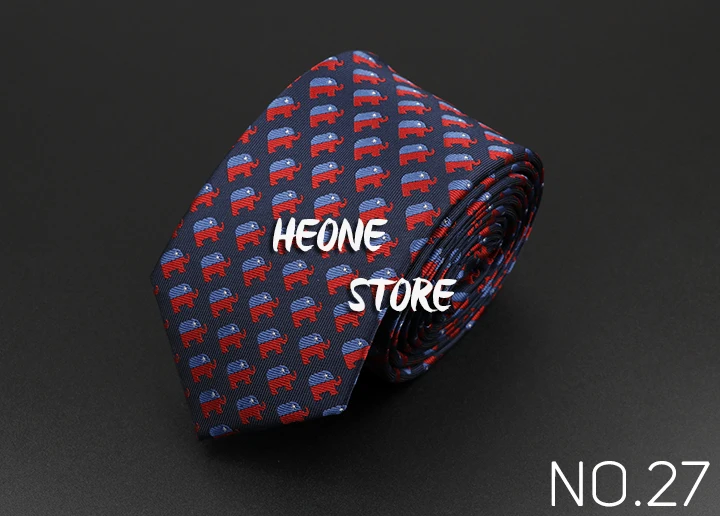 Trendy Design Men's Microfiber Jacquard Necktie Animal Plant Skull Flower Woven Tie Wedding Party Father's Day Birthday Gift