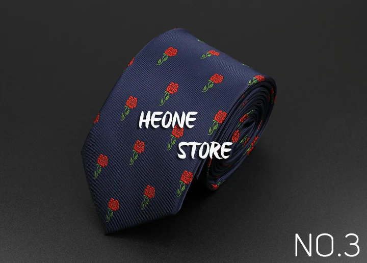 Trendy Design Men's Microfiber Jacquard Necktie Animal Plant Skull Flower Woven Tie Wedding Party Father's Day Birthday Gift