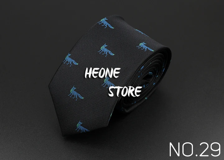 Trendy Design Men's Microfiber Jacquard Necktie Animal Plant Skull Flower Woven Tie Wedding Party Father's Day Birthday Gift