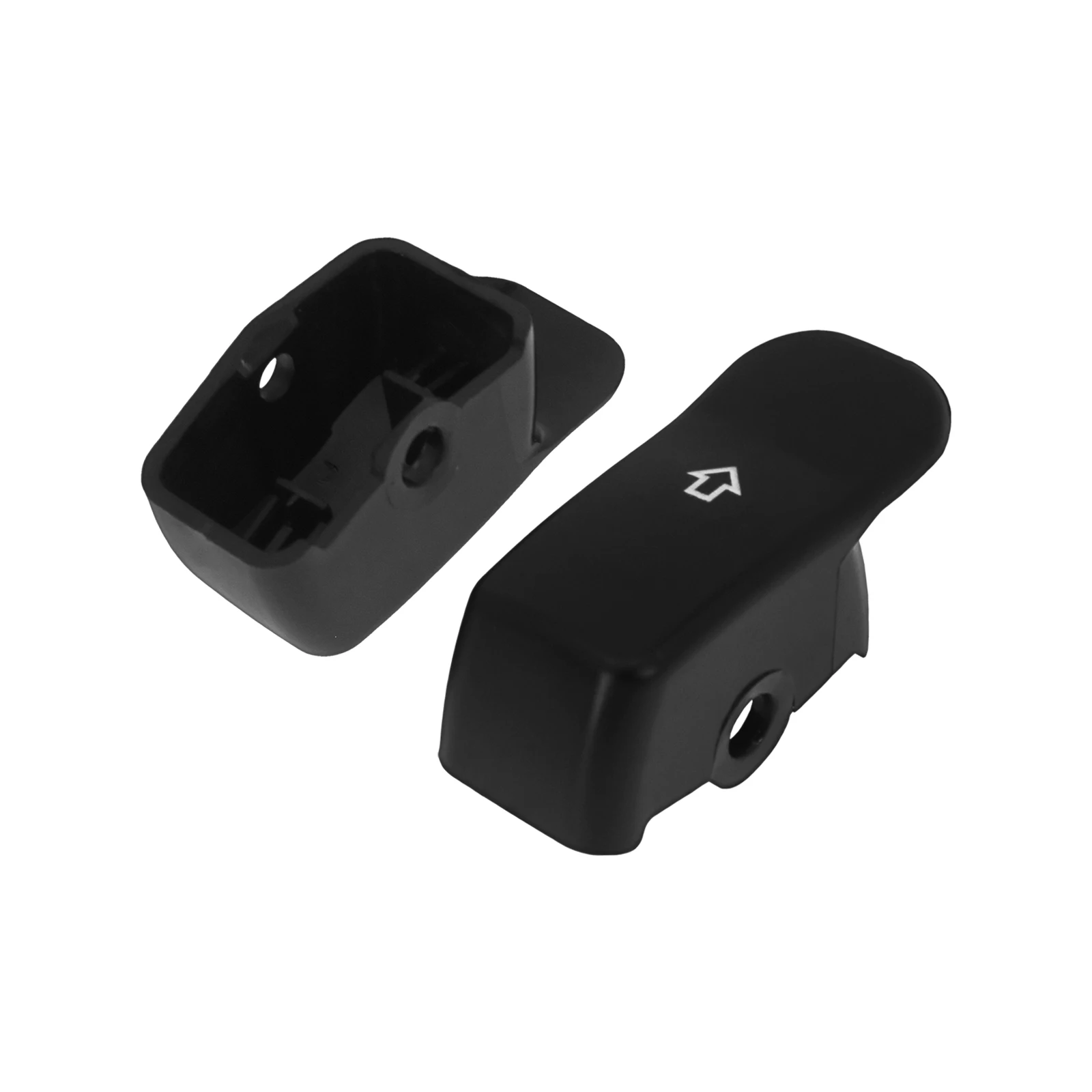 Motorcycle Turn Signal Switch Extension Caps Black Extended Button Cover For Harley Softail Breakout Slim FLS FLST FXD FXST