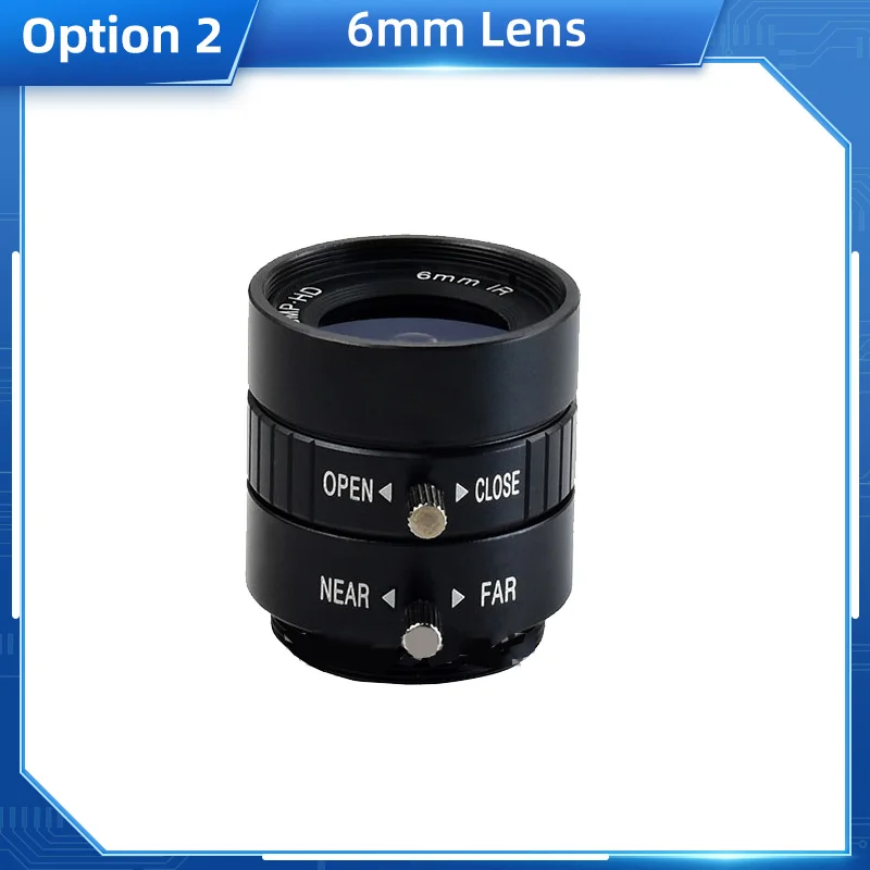 12.3M IMX477 Sensor Camera for Raspberry Pi 5 4 3 CM4/3 Support C/CS-Mount Lens High Quality Camera for Nvidia Jetson Nano Orin