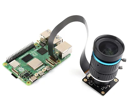 12.3M IMX477 Sensor Camera for Raspberry Pi 5 4 3 CM4/3 Support C/CS-Mount Lens High Quality Camera for Nvidia Jetson Nano Orin