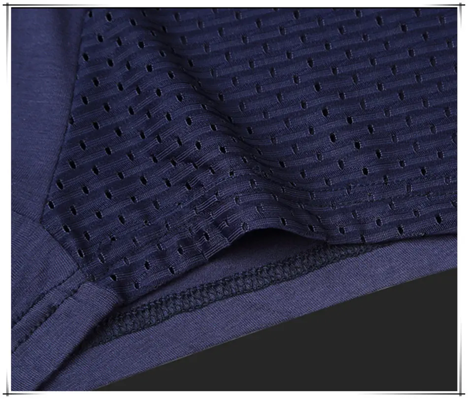 8pcs/Lot Panties Underwear Boxer Men's Sexy Mesh Male Shorts Transparent Plus Large Size 6xl 7xl 8xl Trunks for Man