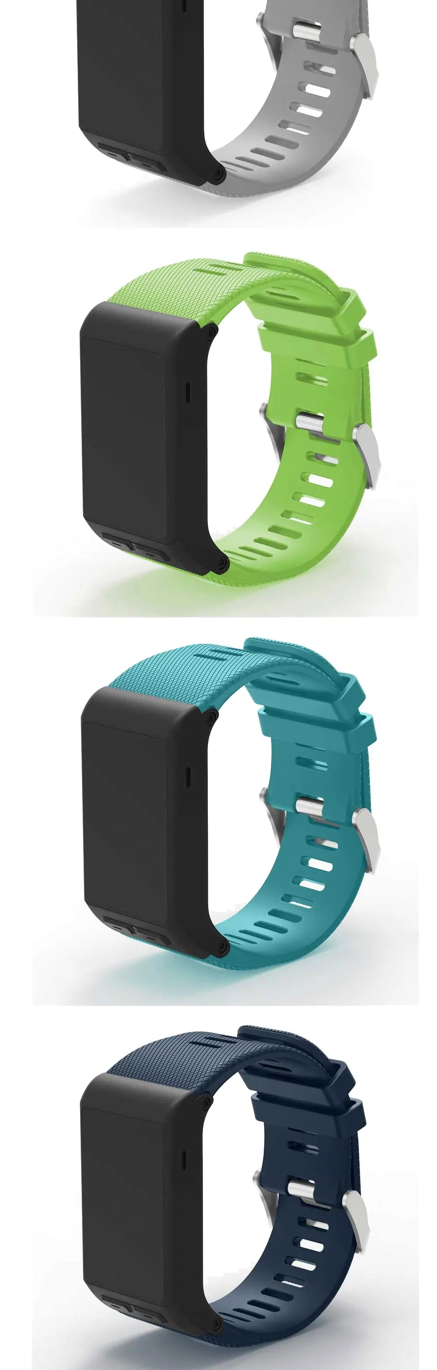Soft Silicone Watch Strap For Garmin Vivoactive Replacement Wrist Strap with tool Watch Band For Vivoactive HR Bangle Accessory