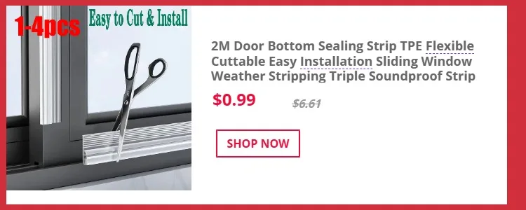V Shape Weather Stripping Foam Strip Tape Seal Insulation Soundproofing Anti-Collision for Doors and Window Frame Gasket Draft