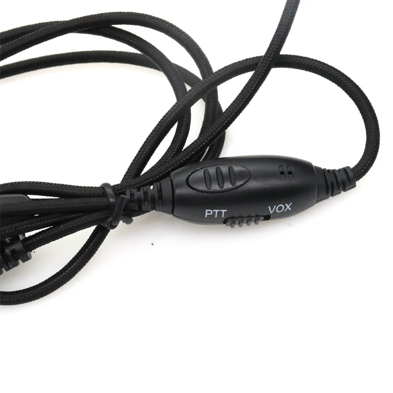 Noise Cancelling Earphone for BaoFeng UV5R UV-82 BF-888S VOX Mic Earpiece PTT Walkie Talkie Headset Kenwood Radio KDC1