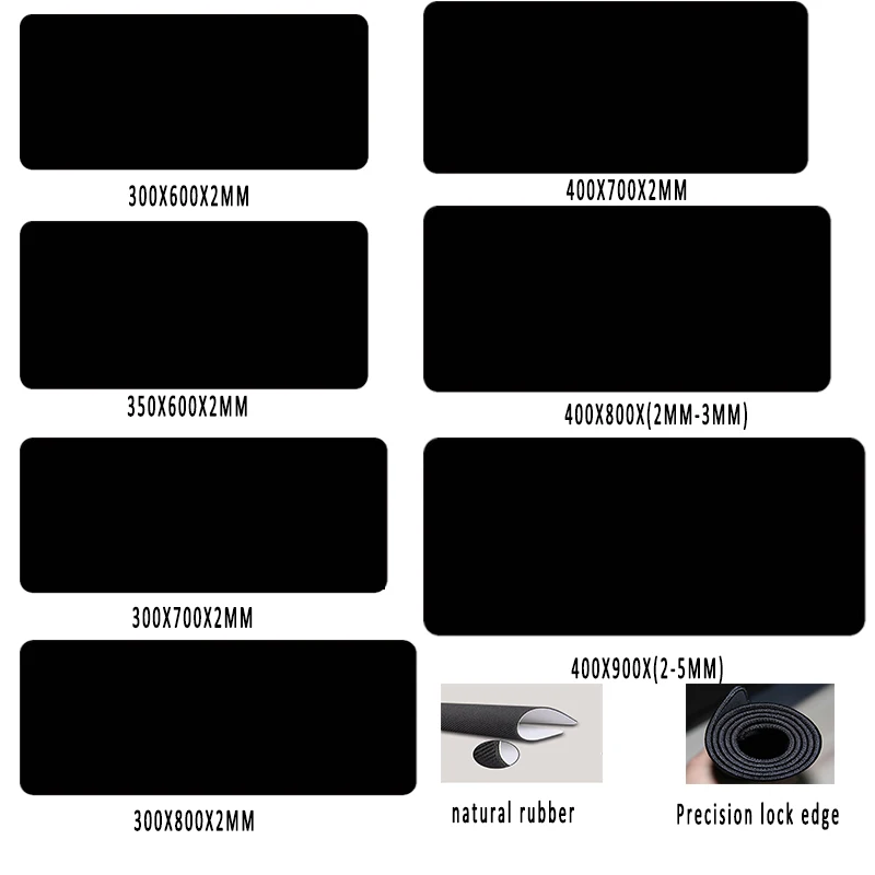MRGLZY XXL DIY Anime Mouse Pad Extended Pad Big XL Office Gadgets Gamer Gaming Playmat Large Customized Desk Keyboard Mousepad