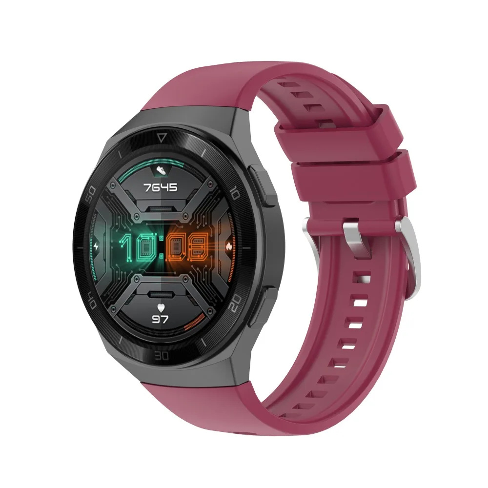 ZENHEO Silicone Sport Watch Strap for Huawei Watch GT 2e Original SmartWatch Band Replacement GT2e WristBand 22mm Bracelet Belt