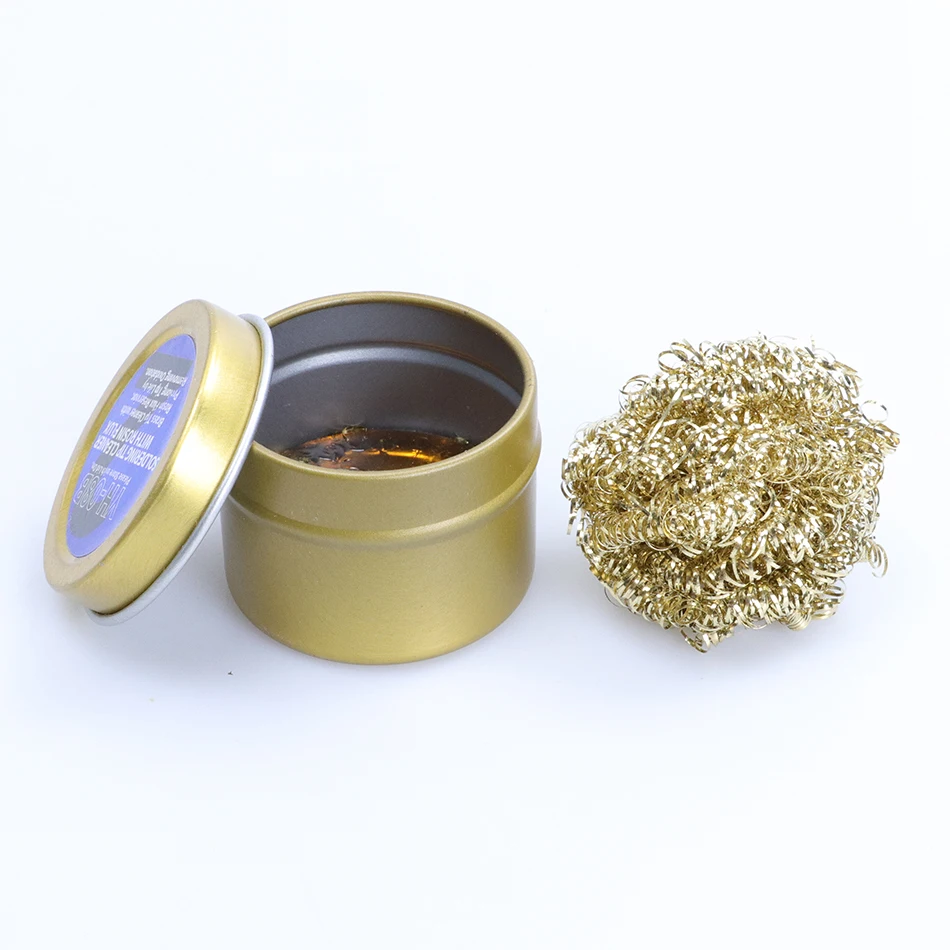 YH-08B rosin cartridge, soldering iron head cleaner, wire ball, soldering iron soldering cleaning tools