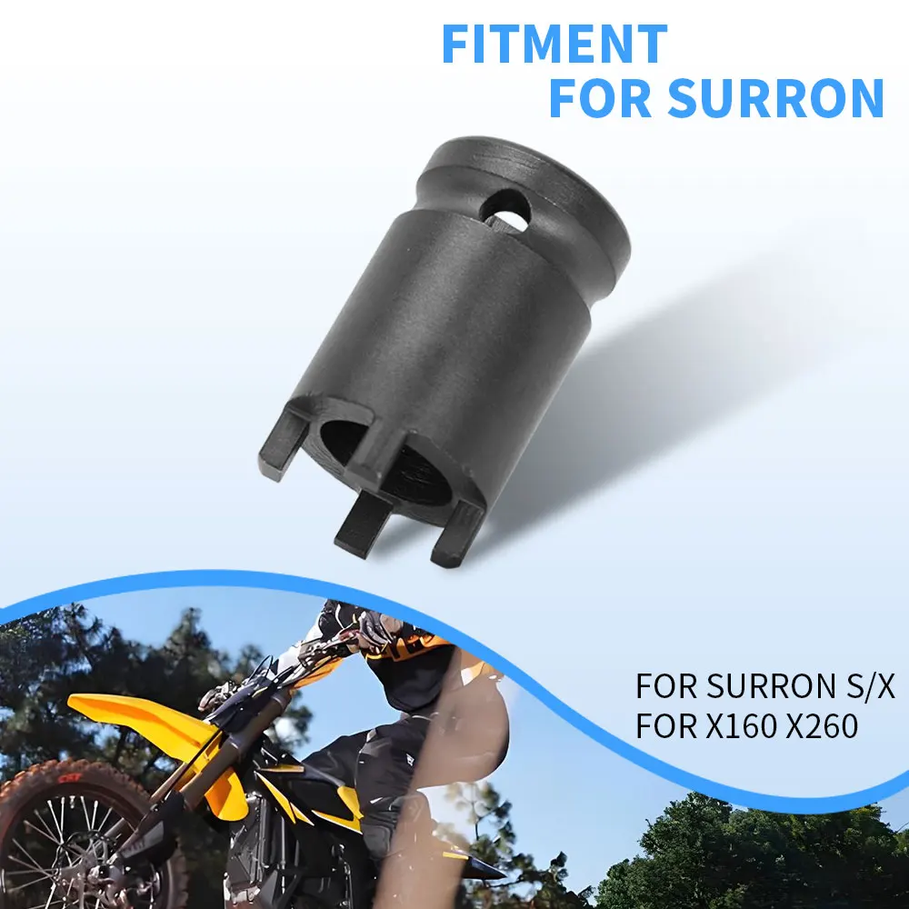 Motorcycle Repair Tool Lock Nut Removal Tool 4-Pin Spanner Socket Wrench For Sur Ron Sur-Ron Surron Lightbee Light Bee X S