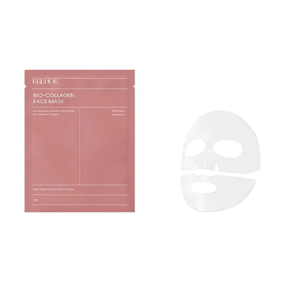 1-10pcs Bio Collagen Face Mask Deep Hydrating Overnight Mask Shrink Pores Moisturizing Refreshing Brightening Korean Skin Care