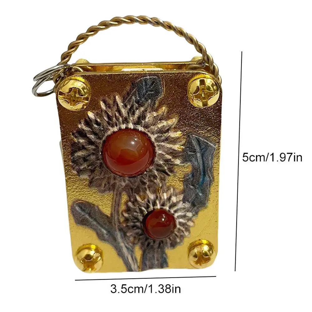 Mini Metal Micro Flower Press Kit Compact DIY Dried Flower Plant Press Preservation Tool for Scrapbooking Crafts Lover Gift