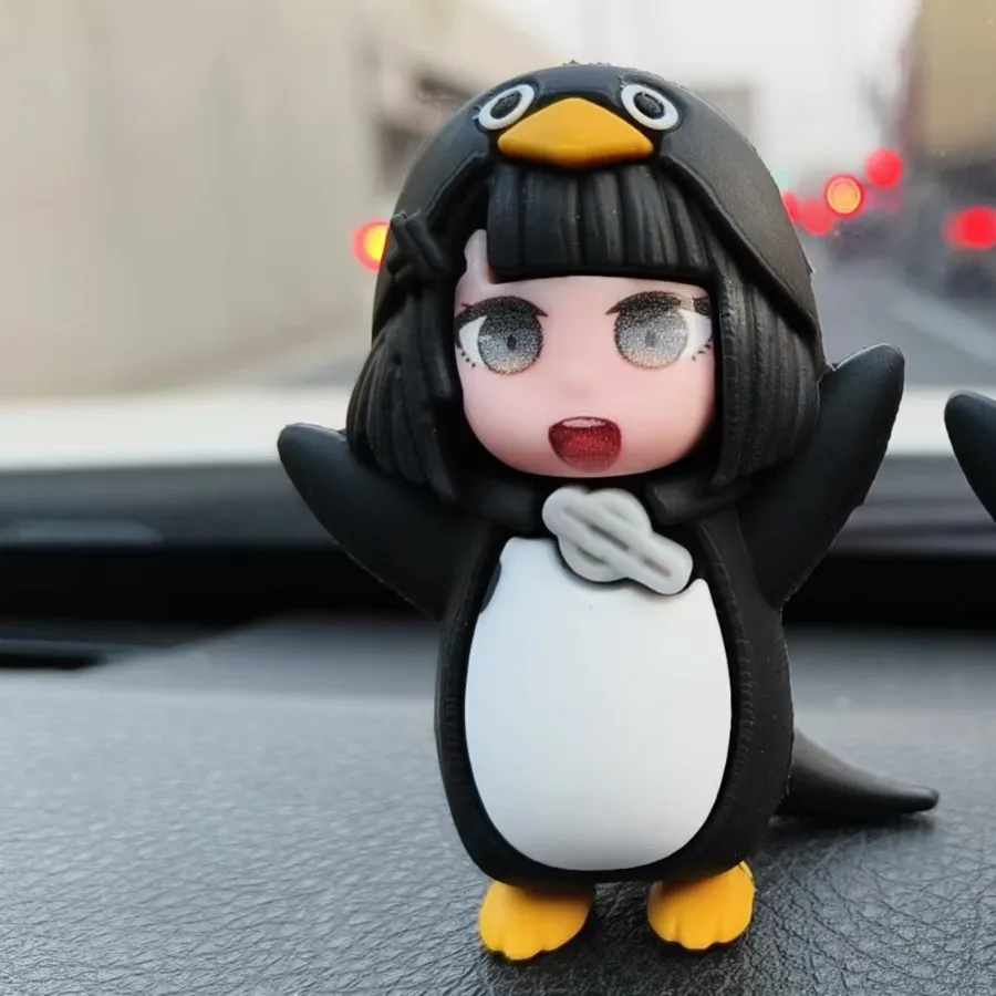 IN STOCK 6cm Arknights Endfield Pengmin Figures Pvc Little Cosplay Pengmin Model Anime Collection Desk Display Birthday Gift