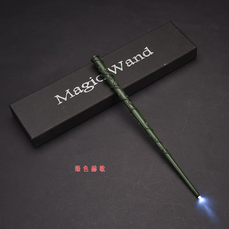 Hot Anime Cosplay Show Glow Harry Wand With Box Children Decoration Toy Accessories For Kids Bacchetta Di Plastic Magic Stick