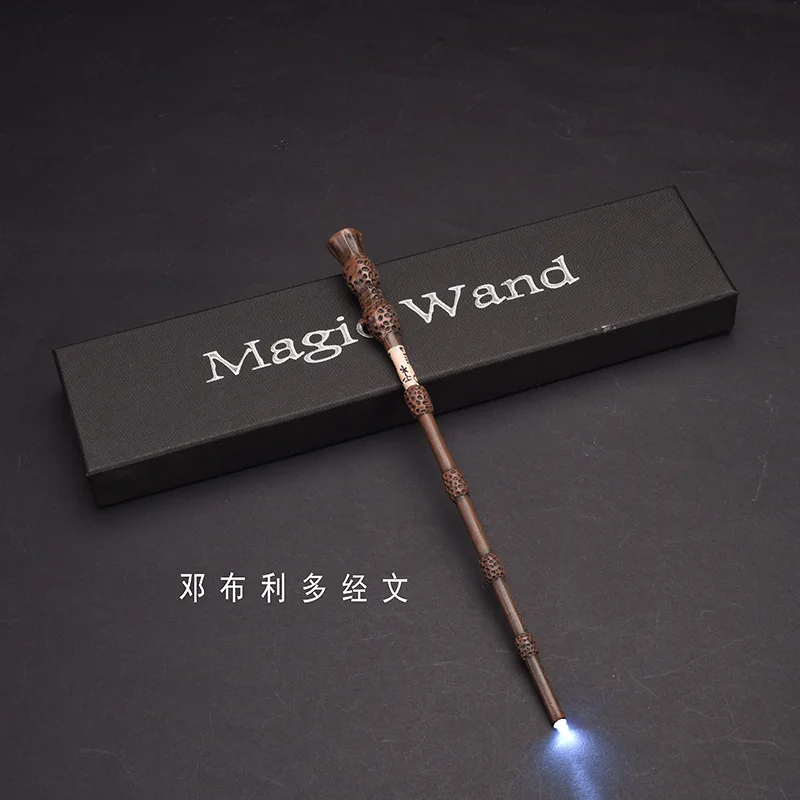 Hot Anime Cosplay Show Glow Harry Wand With Box Children Decoration Toy Accessories For Kids Bacchetta Di Plastic Magic Stick