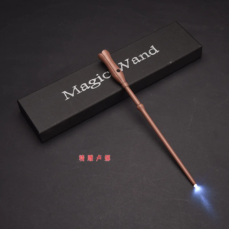 Hot Anime Cosplay Show Glow Harry Wand With Box Children Decoration Toy Accessories For Kids Bacchetta Di Plastic Magic Stick