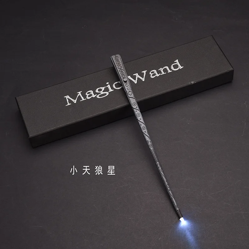 Hot Anime Cosplay Show Glow Harry Wand With Box Children Decoration Toy Accessories For Kids Bacchetta Di Plastic Magic Stick
