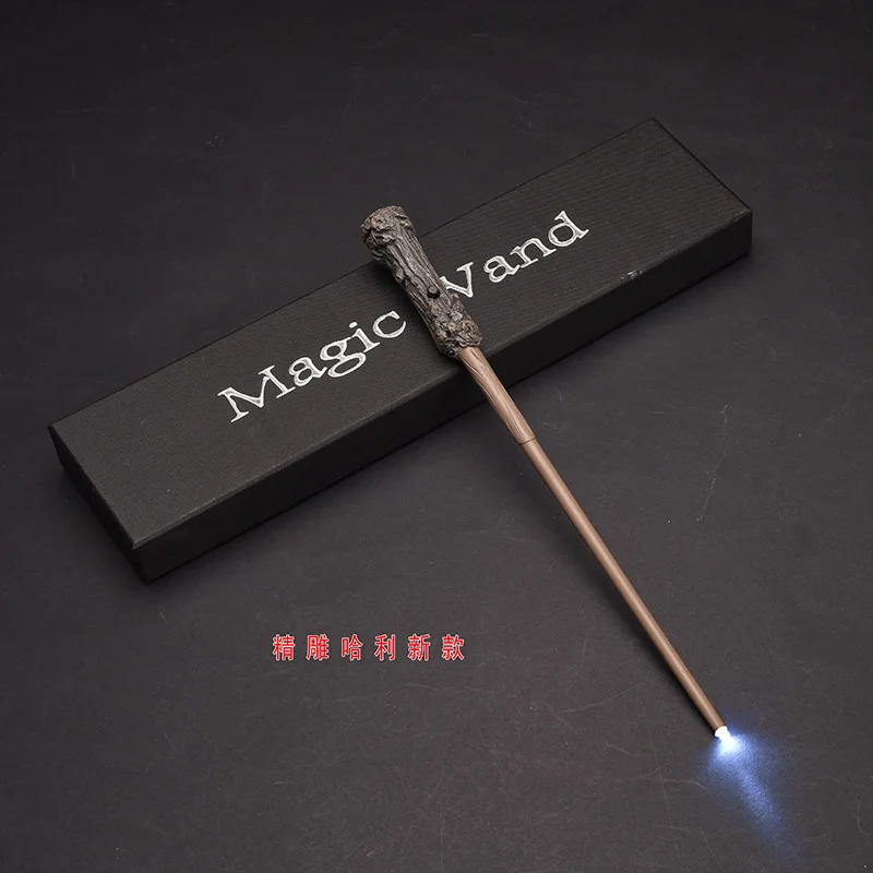 Hot Anime Cosplay Show Glow Harry Wand With Box Children Decoration Toy Accessories For Kids Bacchetta Di Plastic Magic Stick