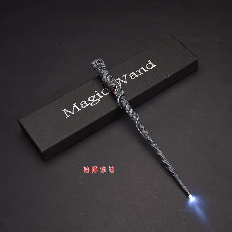 Hot Anime Cosplay Show Glow Harry Wand With Box Children Decoration Toy Accessories For Kids Bacchetta Di Plastic Magic Stick