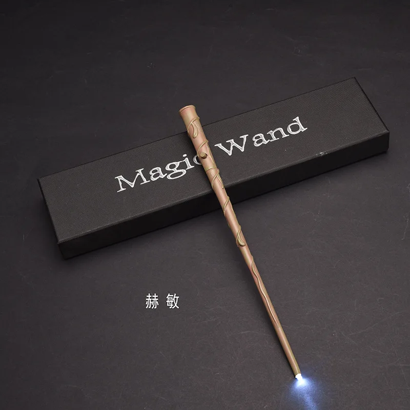 Hot Anime Cosplay Show Glow Harry Wand With Box Children Decoration Toy Accessories For Kids Bacchetta Di Plastic Magic Stick