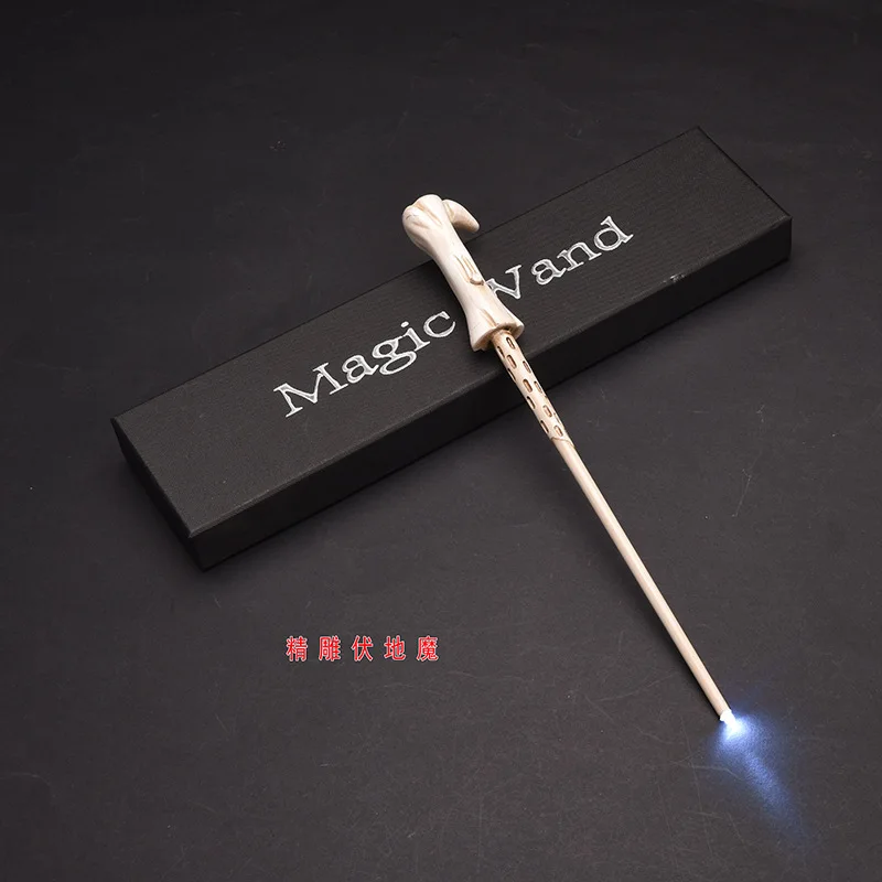 Hot Anime Cosplay Show Glow Harry Wand With Box Children Decoration Toy Accessories For Kids Bacchetta Di Plastic Magic Stick