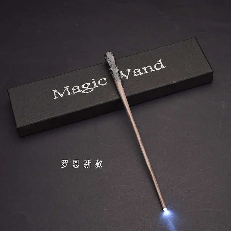 Hot Anime Cosplay Show Glow Harry Wand With Box Children Decoration Toy Accessories For Kids Bacchetta Di Plastic Magic Stick