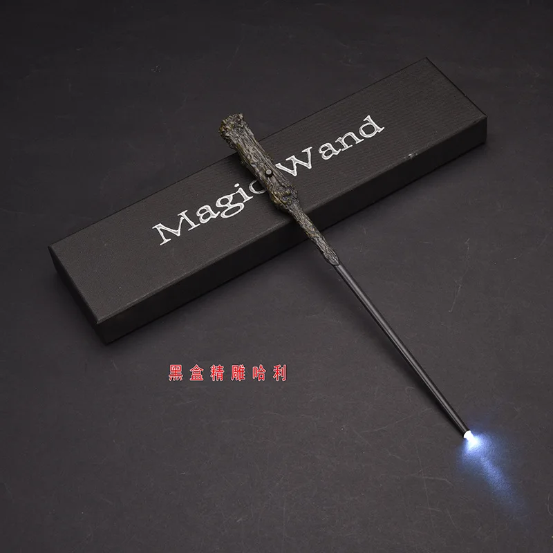 Hot Anime Cosplay Show Glow Harry Wand With Box Children Decoration Toy Accessories For Kids Bacchetta Di Plastic Magic Stick