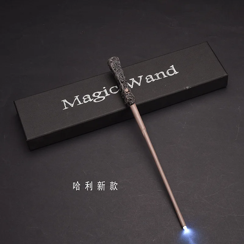 Hot Anime Cosplay Show Glow Harry Wand With Box Children Decoration Toy Accessories For Kids Bacchetta Di Plastic Magic Stick