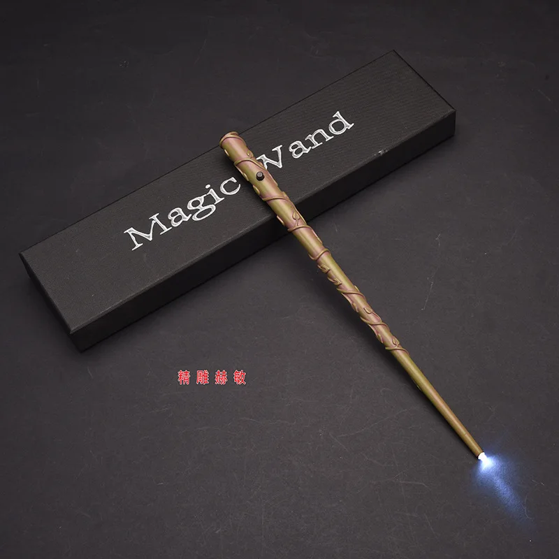 Hot Anime Cosplay Show Glow Harry Wand With Box Children Decoration Toy Accessories For Kids Bacchetta Di Plastic Magic Stick