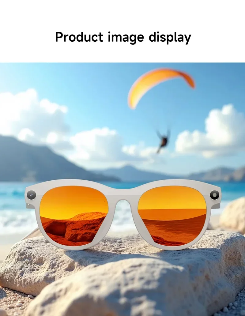 2026 Lenovo ChatGPT4.0 8KHD Smart AI Glasses Color Changing 1200MP Translate Camera Bluetooth Call Voice Assistant Music Control