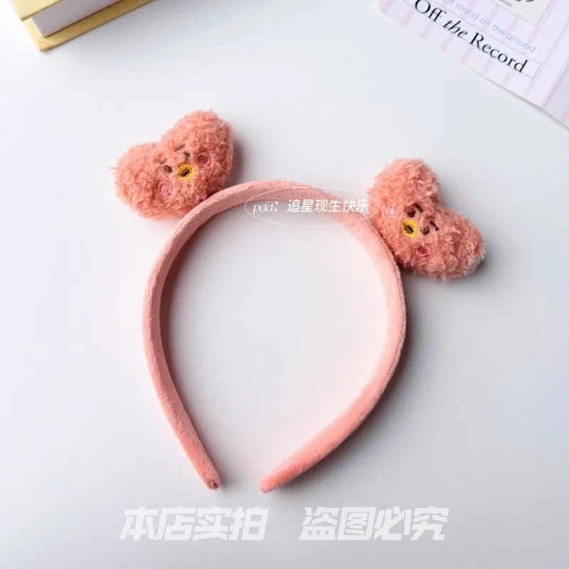 BT21 Koya RJ Shooky Man Tata Chimmy Cooky Creative Cartoon Cute Doll Headband Secondary Animation Peripheral Decoration Headband