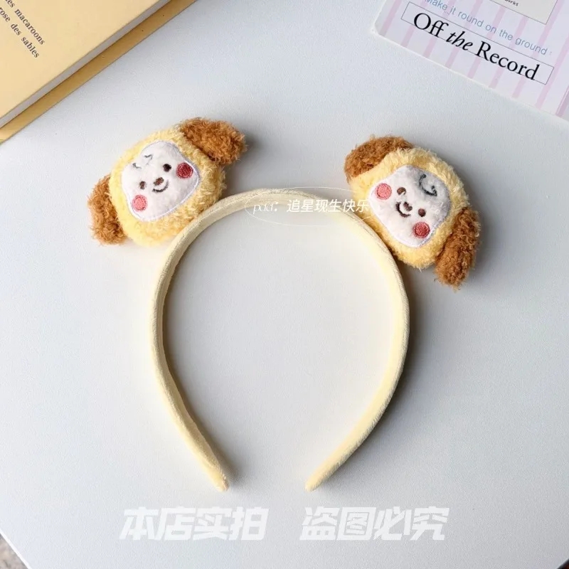 BT21 Koya RJ Shooky Man Tata Chimmy Cooky Creative Cartoon Cute Doll Headband Secondary Animation Peripheral Decoration Headband