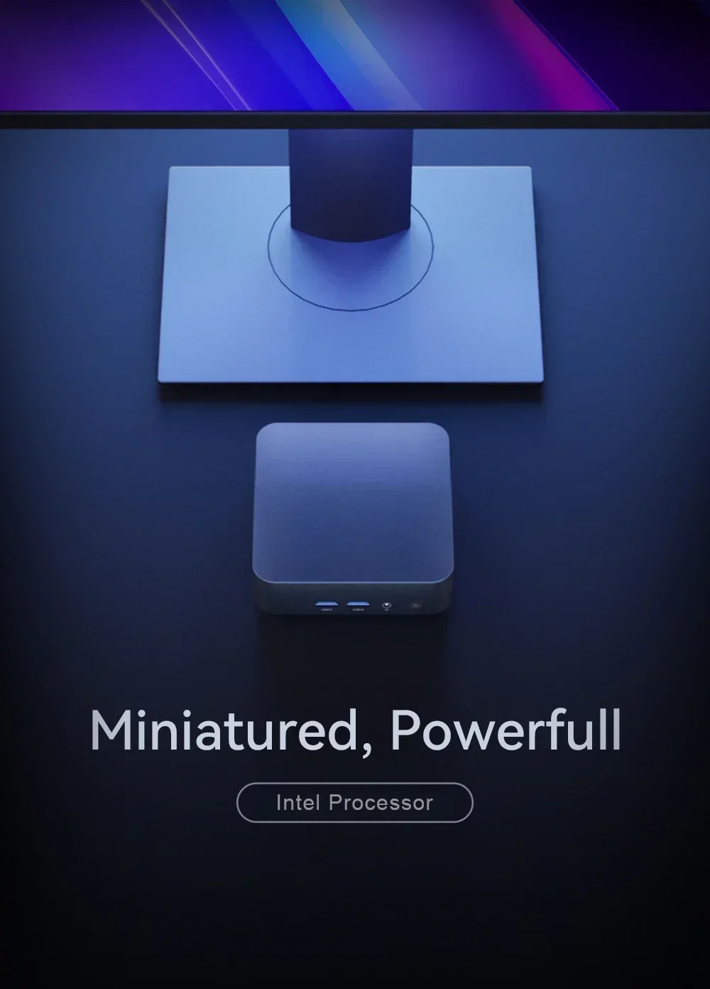 Small Mini Pc Intel I9 8950HK Mini PC Computer Windows 11 Mini PC 3 Screen Display 16GB RAM 1TB SSD Wifi 6 BT5.2 Mini PC Desktop