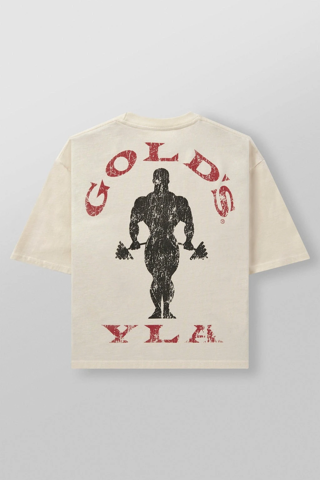 2026 Golds Gym New Age Tees Mens Large-sized Printed T-shirt - Suitable for Daily Workouts Can Be Worn By Both Men and Women