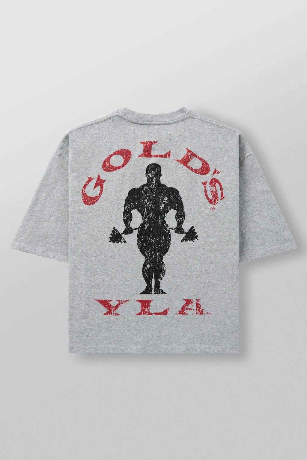 2026 Golds Gym New Age Tees Mens Large-sized Printed T-shirt - Suitable for Daily Workouts Can Be Worn By Both Men and Women