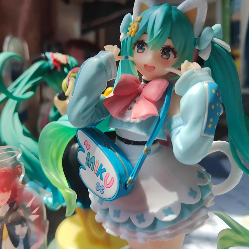 In Stock 19CM Hatsune Miku Fashion Series Fancy Ver. Kawaii Anime Miku Figures Kawai Girl Model Toys Desktop Decoration Toy Gift