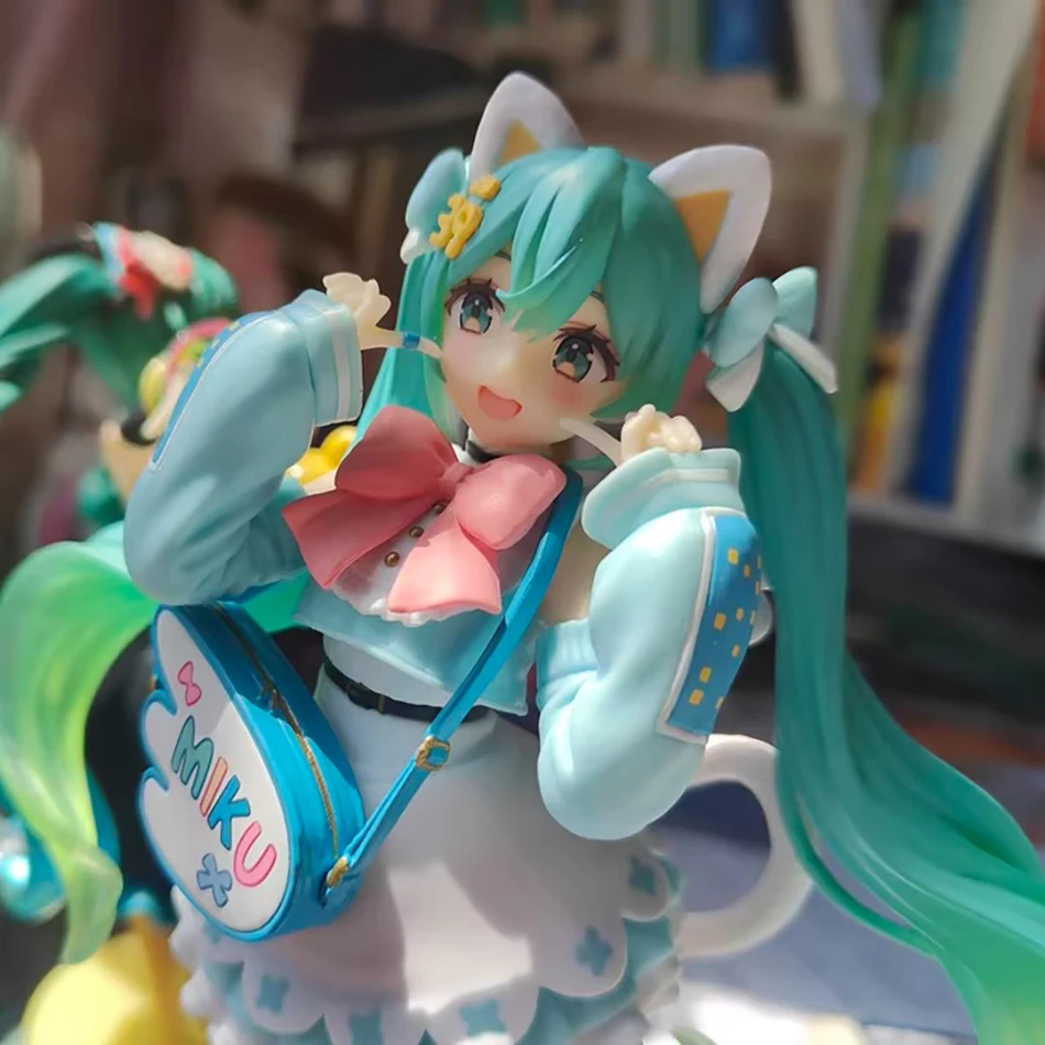 In Stock 19CM Hatsune Miku Fashion Series Fancy Ver. Kawaii Anime Miku Figures Kawai Girl Model Toys Desktop Decoration Toy Gift