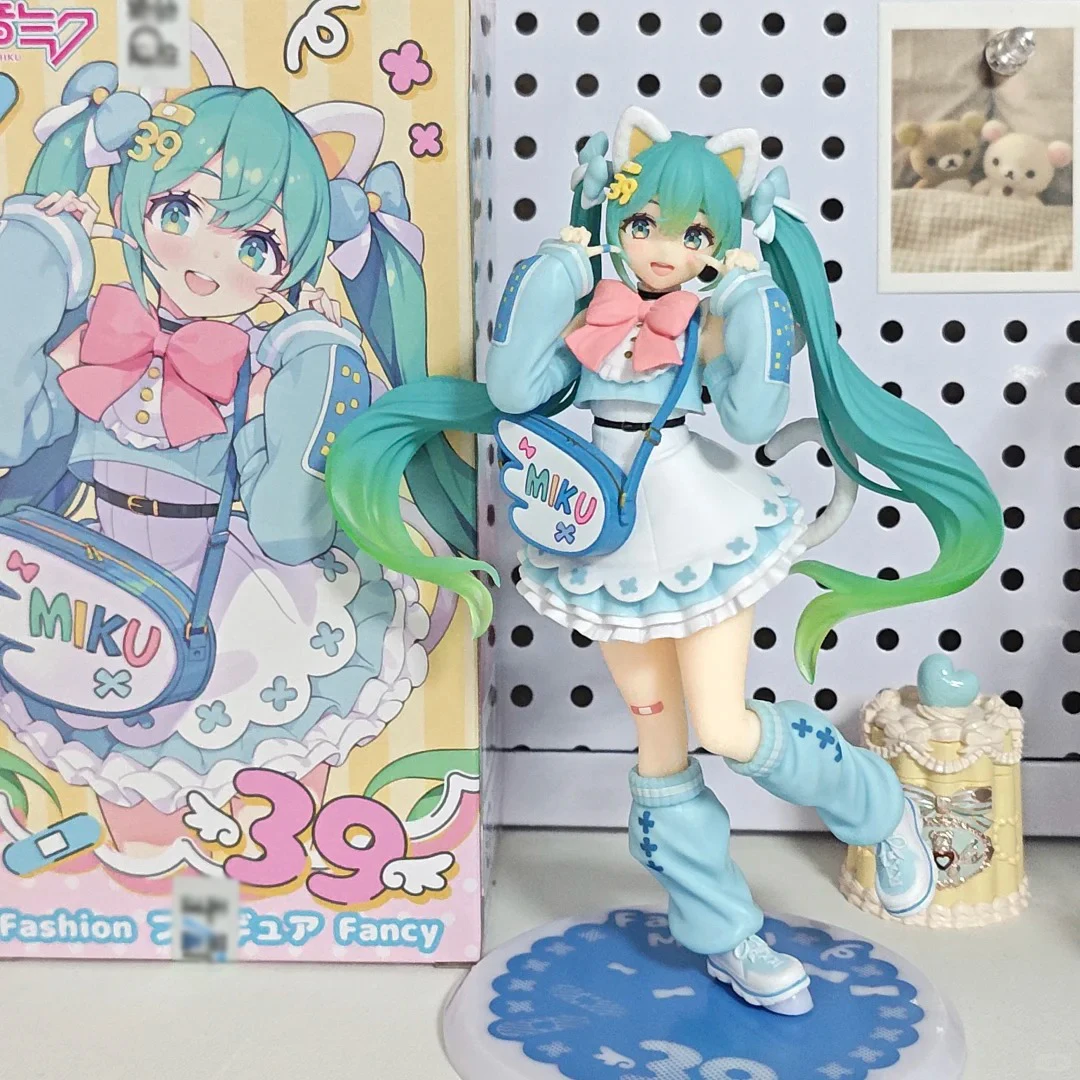 In Stock 19CM Hatsune Miku Fashion Series Fancy Ver. Kawaii Anime Miku Figures Kawai Girl Model Toys Desktop Decoration Toy Gift