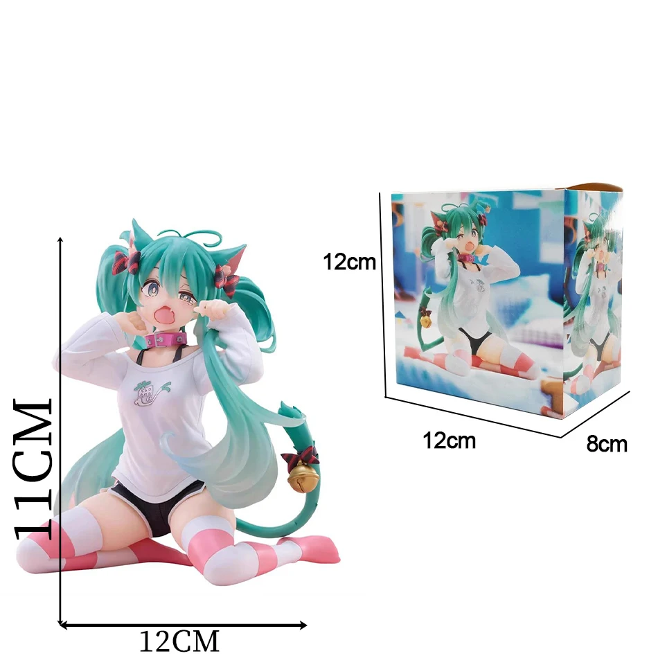 In Stock 19CM Hatsune Miku Fashion Series Fancy Ver. Kawaii Anime Miku Figures Kawai Girl Model Toys Desktop Decoration Toy Gift