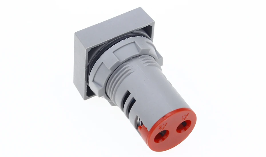 22MM 0-100A Digital Ammeter Current Meter/Voltage Meters Indicator Led Lamp Square Signal Light