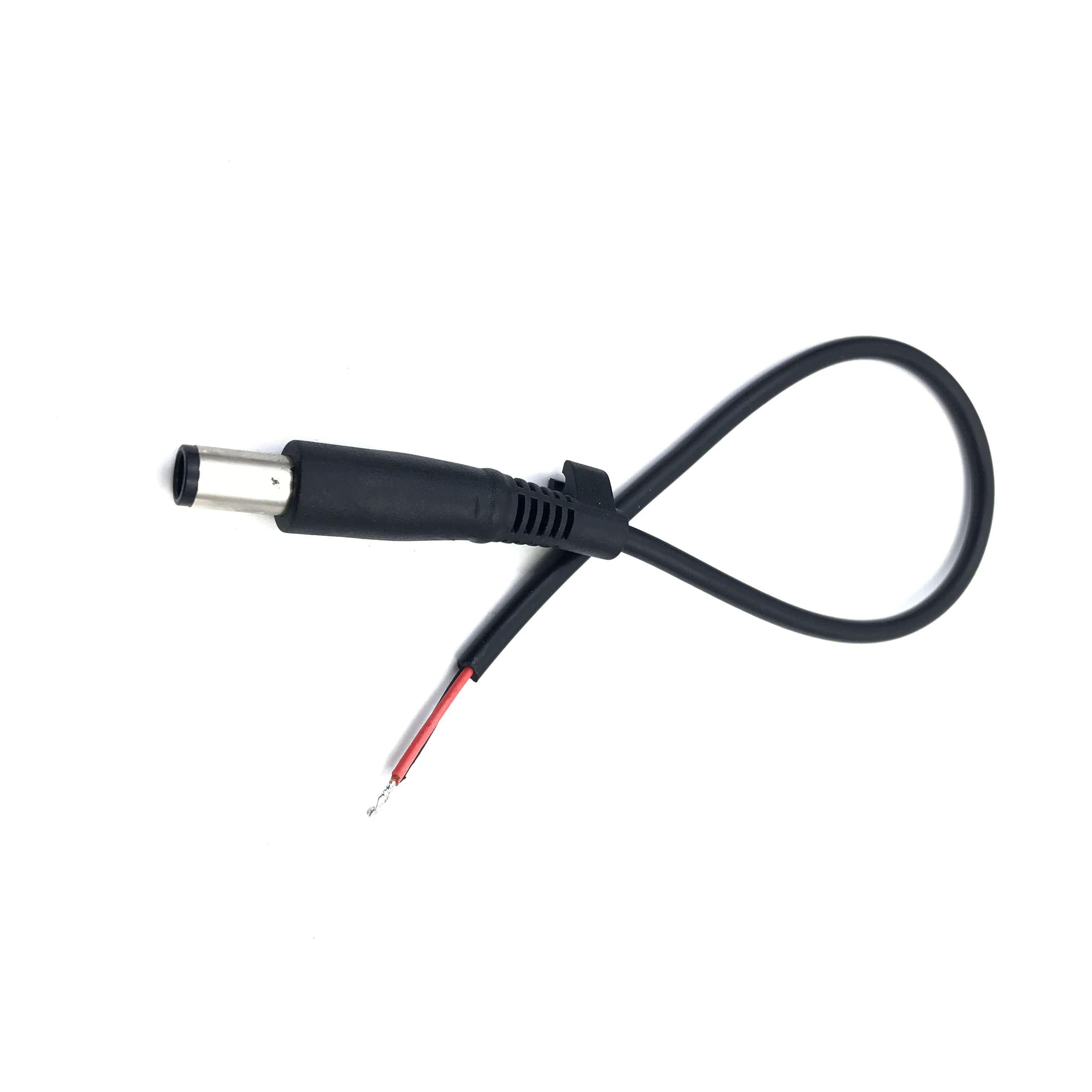 DC repair cable 7.4*5.0mm Power Plug Socket Connector with pin For hp /Dell 30cm For Notebook PC Charger 2pin 3pin 20Awg 18AWG