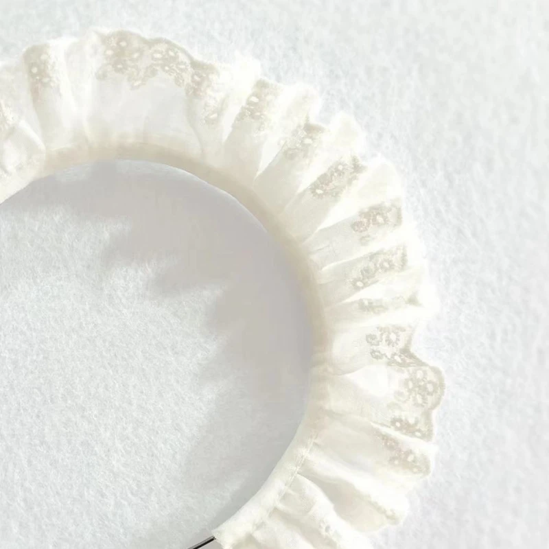 Girls Wide  Headwear White Maid Headband Novelty Sweet  HeadpieceCartoon Anime Cosplay Hair Ornaments Dropshipping