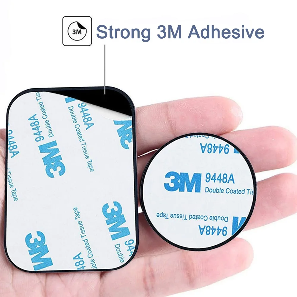 Universal Metal Plate Disk Sheets For Wireless Charger Magnet Plate Disk For Mobile Phone Holder Car Wireless Phone Holder Sheet