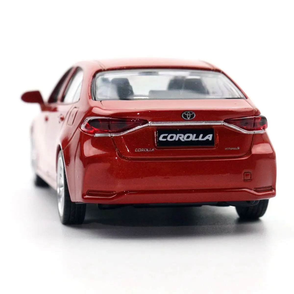 1/43 Toyota Corolla Hybrid Toy Car For Children Diecast Metal 1:43 Miniature Model Pull Back Educational Collection Gift Boys